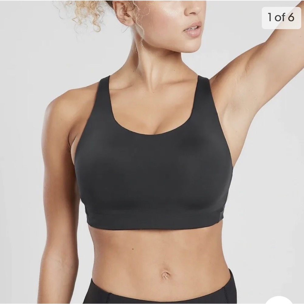 NWOT Athleta Advance Bra High Impact 36DD Black